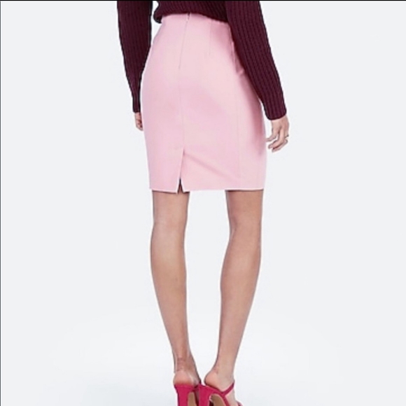 EXPRESS π Pink Pencil Skirt πHP π EUC - Picture 2 of 7